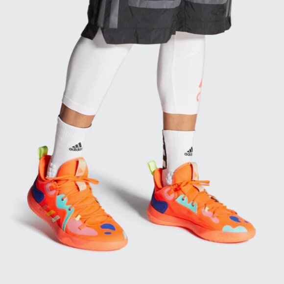 adidas | NWOT James Harden Stepback 2 - Solar Red / Sz US 11.5 - Picture 3 of 10